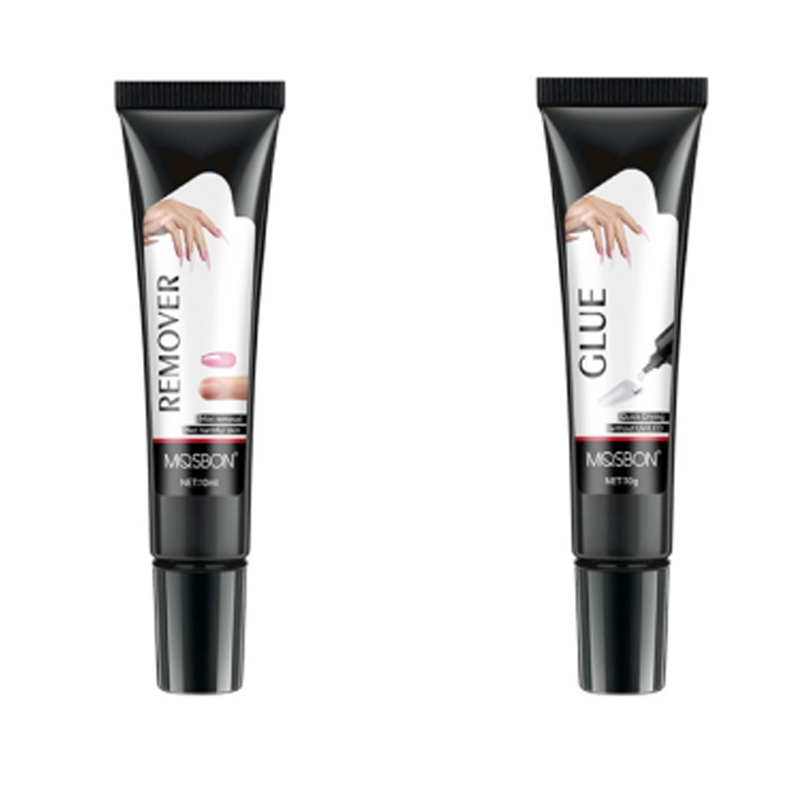 🥳BUY 1 GET 1 FREE🥳💞50K+ SOLD!💅Extra Strong Nail Glue + Remover Set