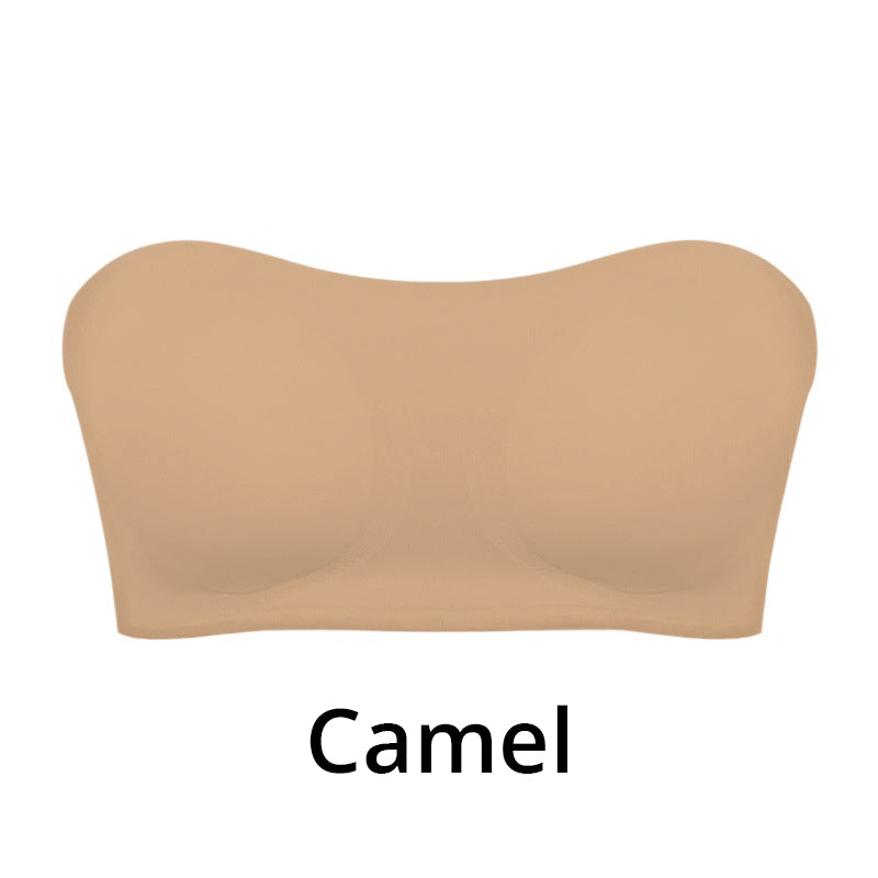 💜BUY 1 GET 1 FREE &💜Strapless Wireless Bra with Crossover Side Closure