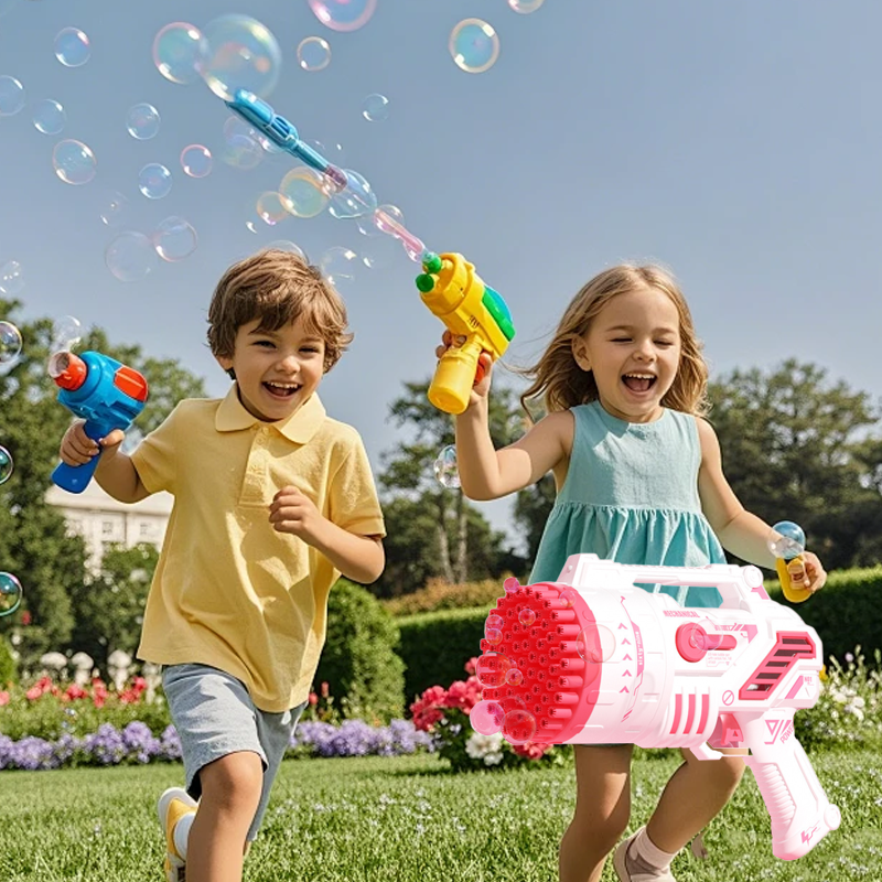 ✨Flash Sale! 49% Off✨Joyful Fun 69 Holes Pistol-Type Bubble Machine🚀Free shipping🚀