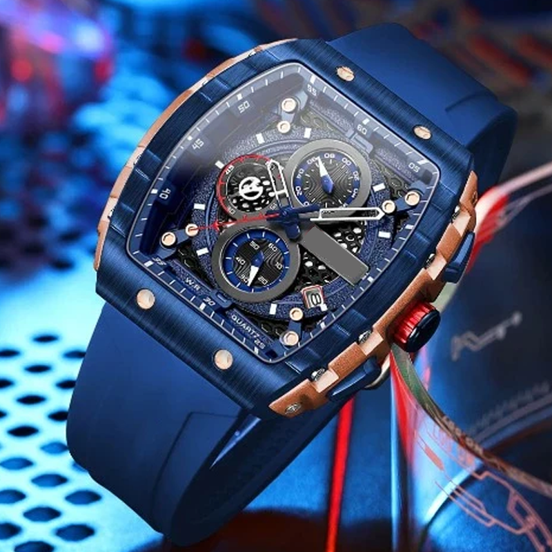 FREE SHIPPING🌈Cyberpunk Futuristic Style⌚Men's Multifunctional Fashion Quartz Watch