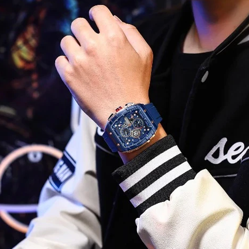 FREE SHIPPING🌈Cyberpunk Futuristic Style⌚Men's Multifunctional Fashion Quartz Watch