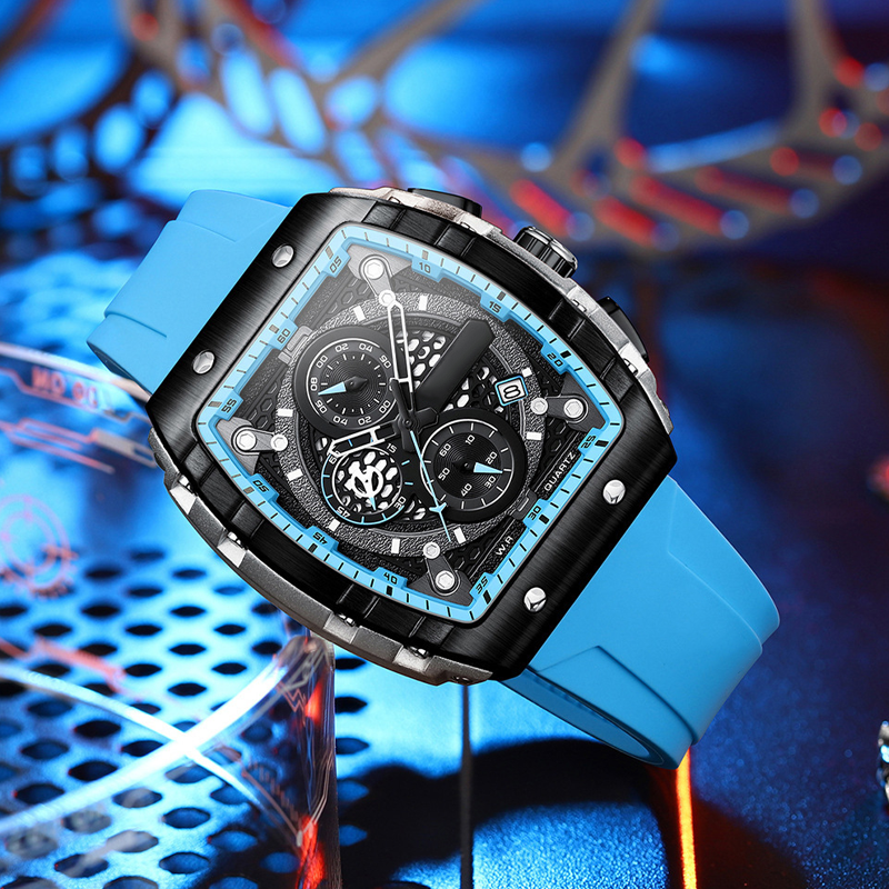FREE SHIPPING🌈Cyberpunk Futuristic Style⌚Men's Multifunctional Fashion Quartz Watch