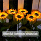 🌻60% OFF FLASH SALE! ✨Sunflower Solar Lights – Glowing Decor for Garden 🌿