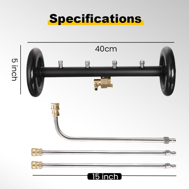 🚗 Hot Sale🔥Versatile Pressure Undercarriage Cleaner Nozzle