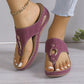 💖SUMMER SALE 50% OFF✨Women’s Slip-On Wedge Thong Sandals👡