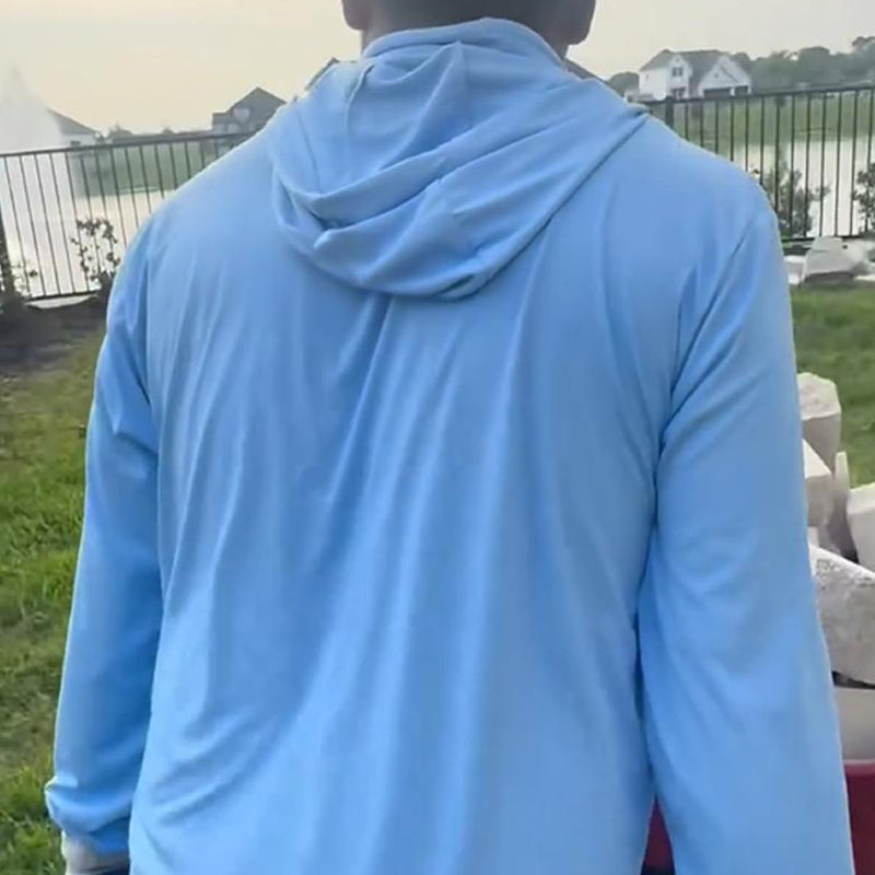 🥳LAST DAY SALE 65% OFF⚡ Men’s Lightweight Quick-Dry UV Protection Hoodie— Free Shipping For Two Pieces