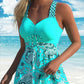 🌟Strap Top & Fitted Swim Shorts Separable Swimsuit - Beach Ready!👙🩳