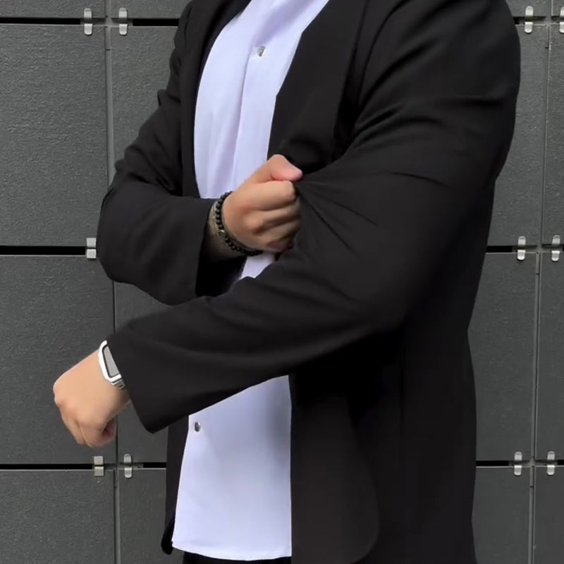 Men’s Stylish Mock 2-Piece Blazer
