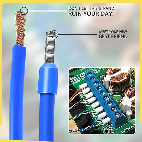 🔥Hot Sale 🎊Ratchet Tubular Terminal Wire Crimpers Set