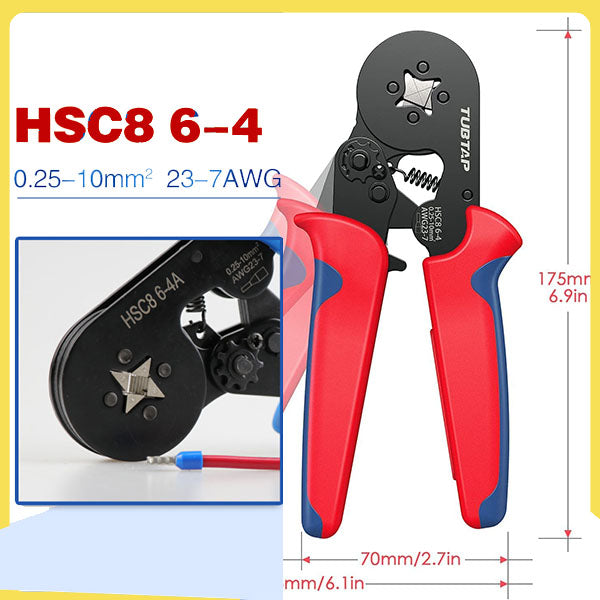 🔥Hot Sale 🎊Ratchet Tubular Terminal Wire Crimpers Set