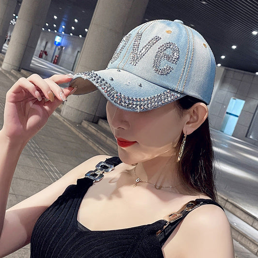 Fashionable Denim Baseball Cap