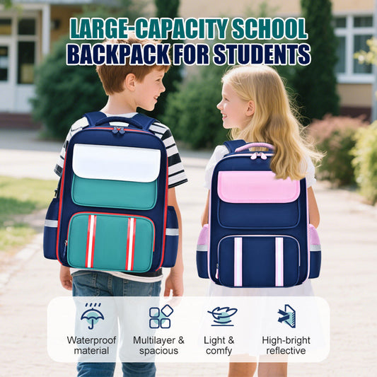 🔥Large-Capacity School Backpack For Students