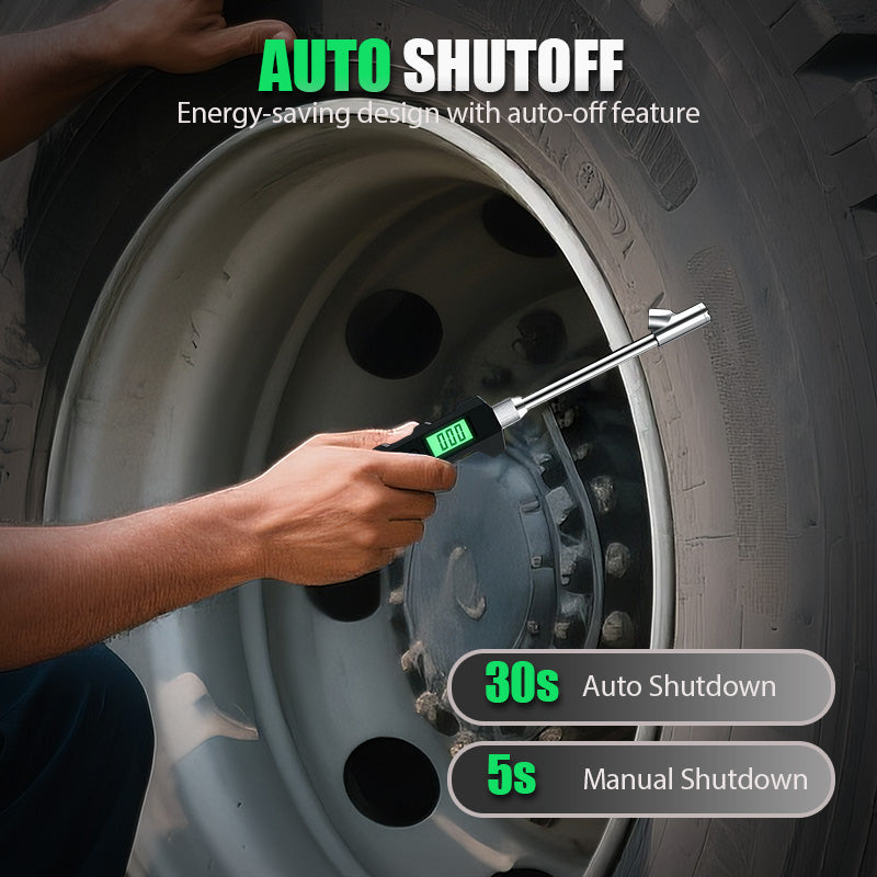 Digital Truck Tire Pressure Gauge with LED（50% OFF）