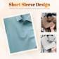 Men's Casual Short Sleeve Collared Shirt