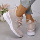💎Gleaming 50% OFF💎Rhinestone-Embellished Breathable Mesh Sneakers - Step into Elegance! 👟