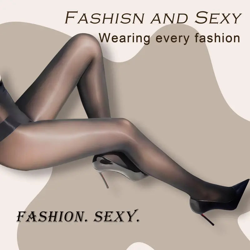 🔥50% OFF🔥Shiny oil sheer Tights Pantyhose for Women