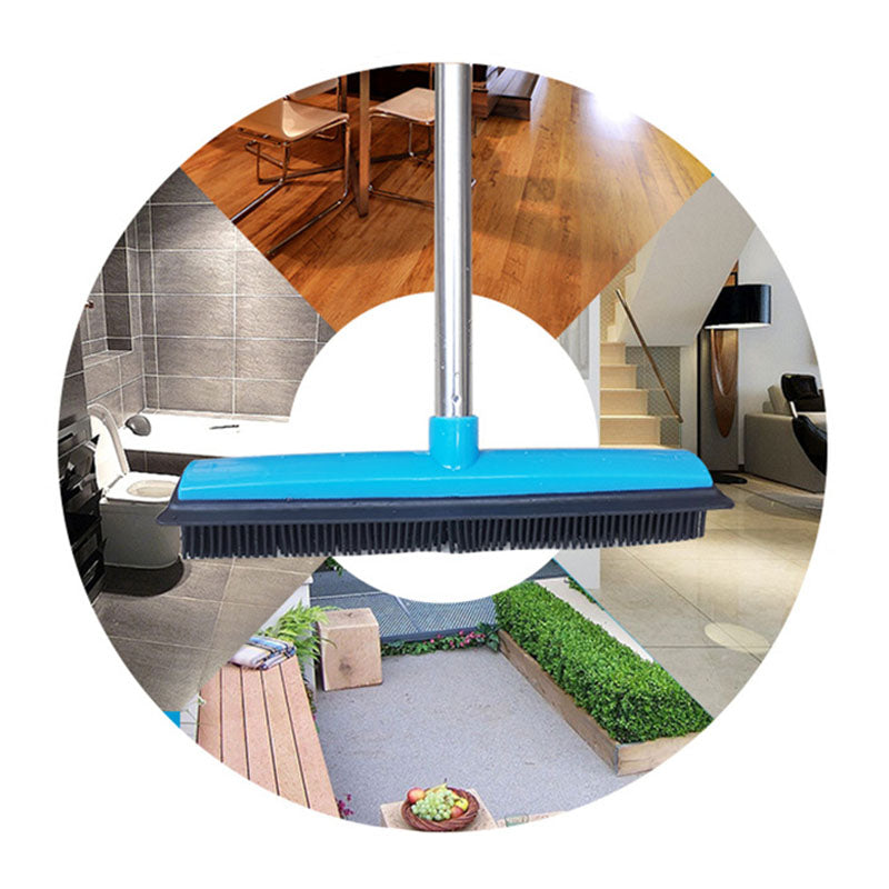 🧹Rubber Bristle Sweeper for Dusting and Pet Hair