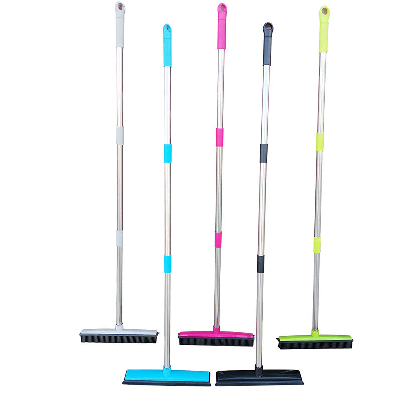 🧹Rubber Bristle Sweeper for Dusting and Pet Hair