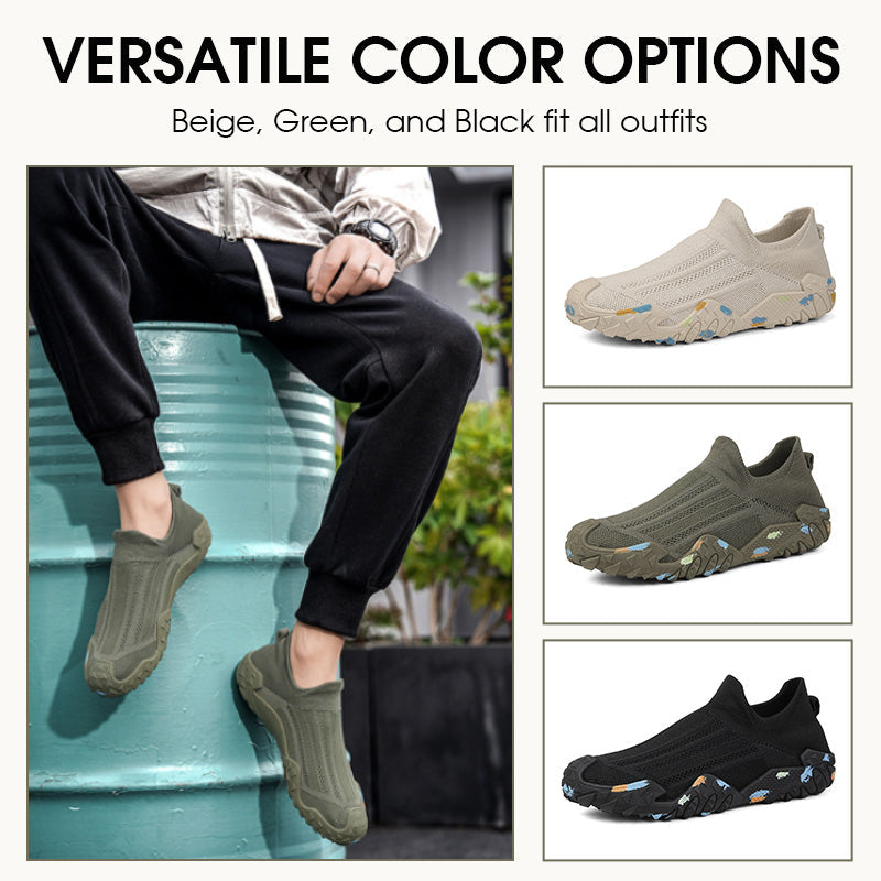 Men's Breathable Mesh Slip-On Sneakers