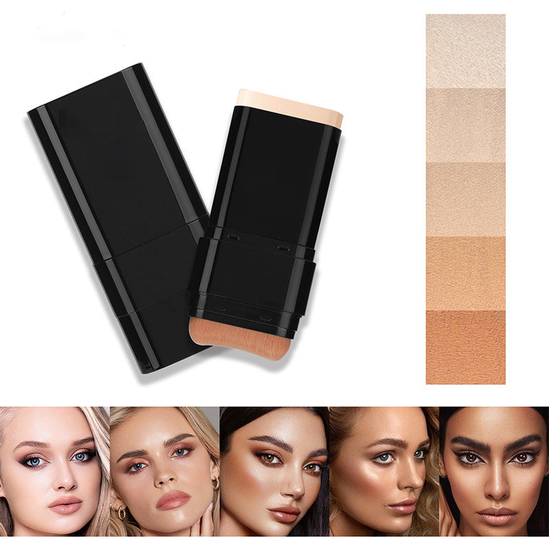 🎅Hot Sale 50% OFF🔥✨2-in-1 Foundation Stick with Brush
