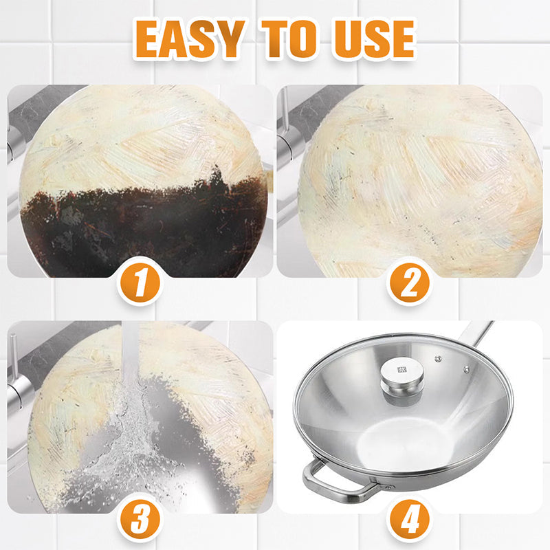 🔥Powerful Burnt Residue Remover Paste for Cookware