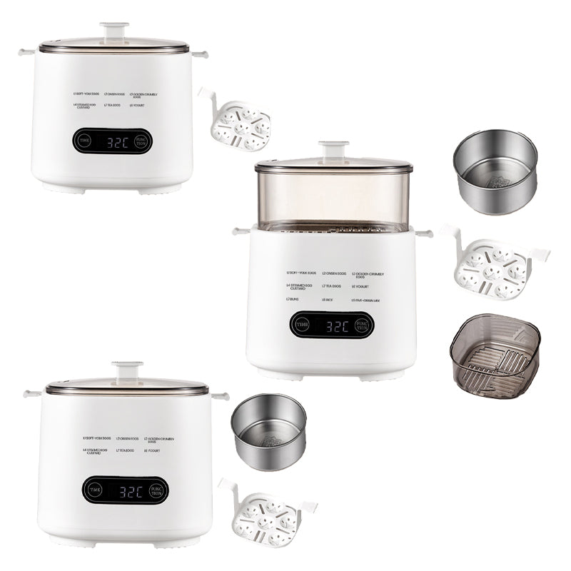 🥳HOT SALE 50% OFF! 🥳Mini Multi‑Functional Egg Cooker – Smart touch panel, 6‑egg capacity, boils, poaches, scrambles & steams. Perfect for quick breakfasts! 🥚⚡