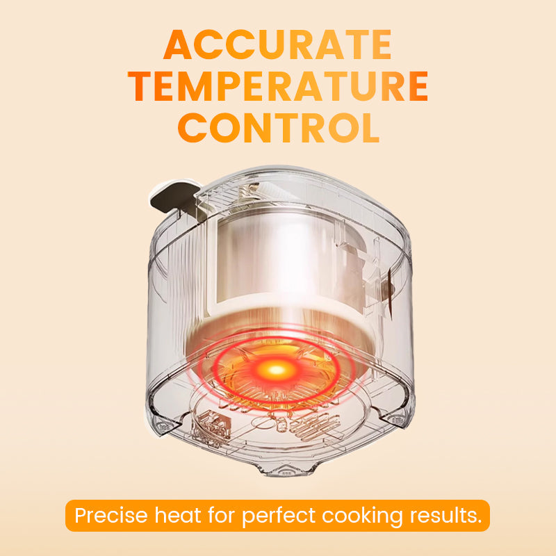🥳HOT SALE 50% OFF! 🥳Mini Multi‑Functional Egg Cooker – Smart touch panel, 6‑egg capacity, boils, poaches, scrambles & steams. Perfect for quick breakfasts! 🥚⚡