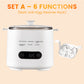 🥳HOT SALE 50% OFF! 🥳Mini Multi‑Functional Egg Cooker – Smart touch panel, 6‑egg capacity, boils, poaches, scrambles & steams. Perfect for quick breakfasts! 🥚⚡