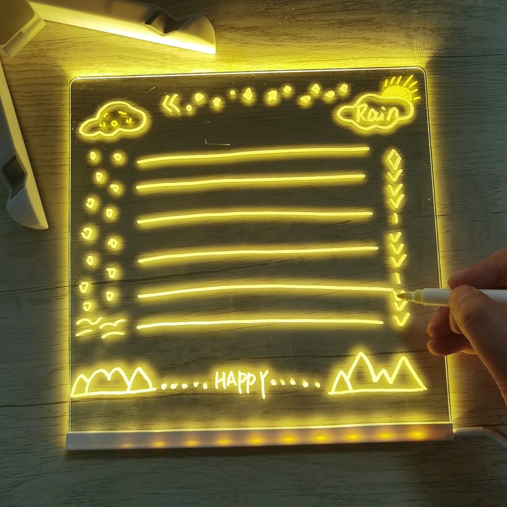 🔥Last Day 49% OFF🎁The perfect gift for them🎁LED Note Board with Colors🎨