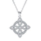 ✨🔥HOT SALE📿Witches Knot Necklace Sparkling Starburst Pendant
