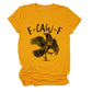 ✨Surprise Price: Only £10.99✨Humorous Crow Graphic T-Shirt – Say It With a Caw!