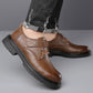 📢📢60%OFF!!!✨Men's Breathable Retro PU Leather Soft Sole Shoes