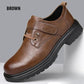 📢📢60%OFF!!!✨Men's Breathable Retro PU Leather Soft Sole Shoes