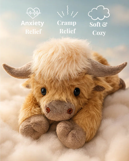 ✨Xmas Sale- 50%OFF ✨ Cute Cartoon Highland Cow Cuddly Toy