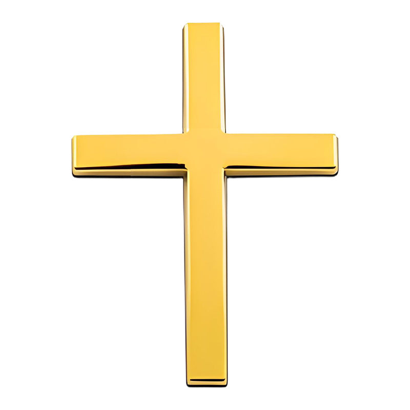 ✝️ 3D Cross Metal Jesus Christ Cross Badge Stickers✨Car Scratch Cover Sticker