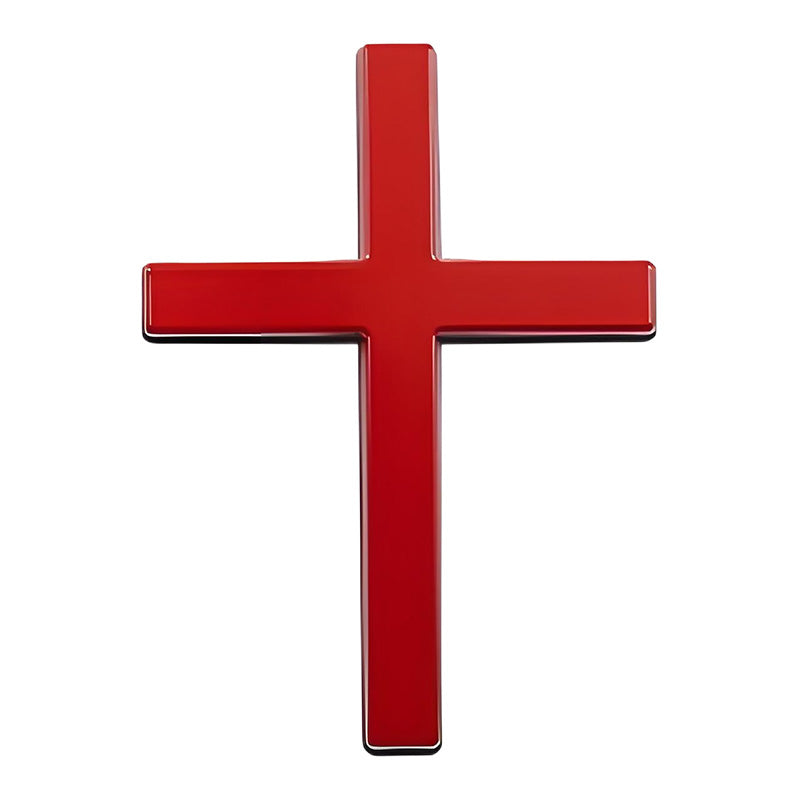 ✝️ 3D Cross Metal Jesus Christ Cross Badge Stickers✨Car Scratch Cover Sticker