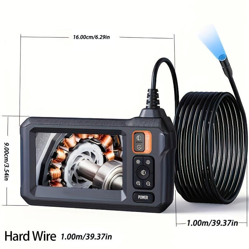 4.3" HD Waterproof Endoscope Camera with Light
