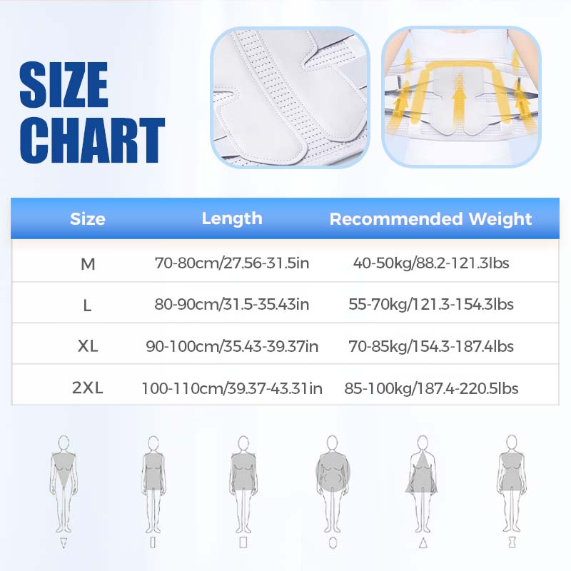 Medical Lumbar Support Belt - Relieves Pain - Protects the Lumbar Spine