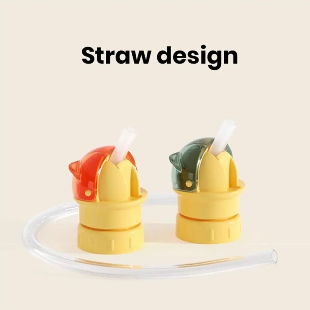 Reusable Drinking Water Bottle Straw Lid