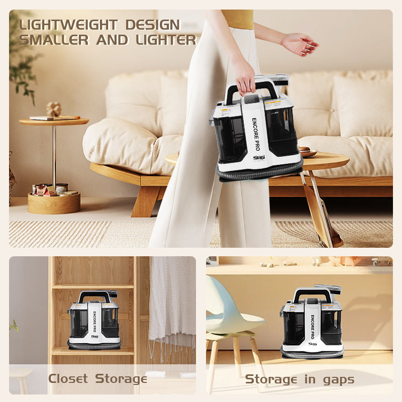 Fabric sofa cleaning machine, small spray suction cleaning all-in-one machine, household carpet curtain vacuum cleaner
