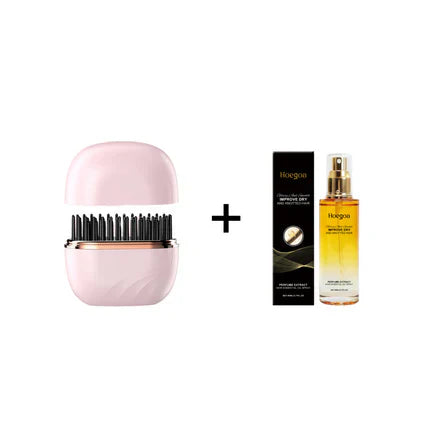 ⚡Limited Sale 50% OFF⚡ Mini Cordless Hair Straightener Comb