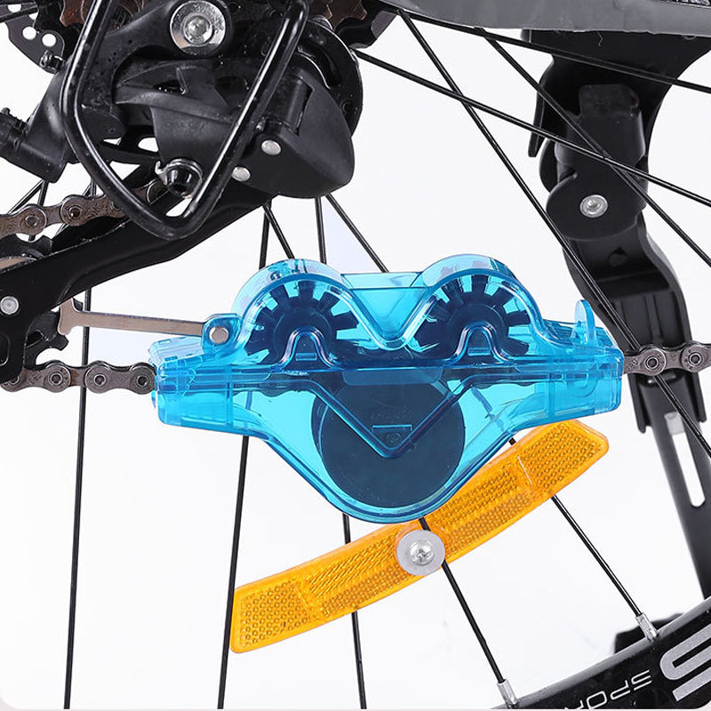 🚴‍♀️ Bike Chain Scrubber-🔥Clean and maintain your bike effortlessly