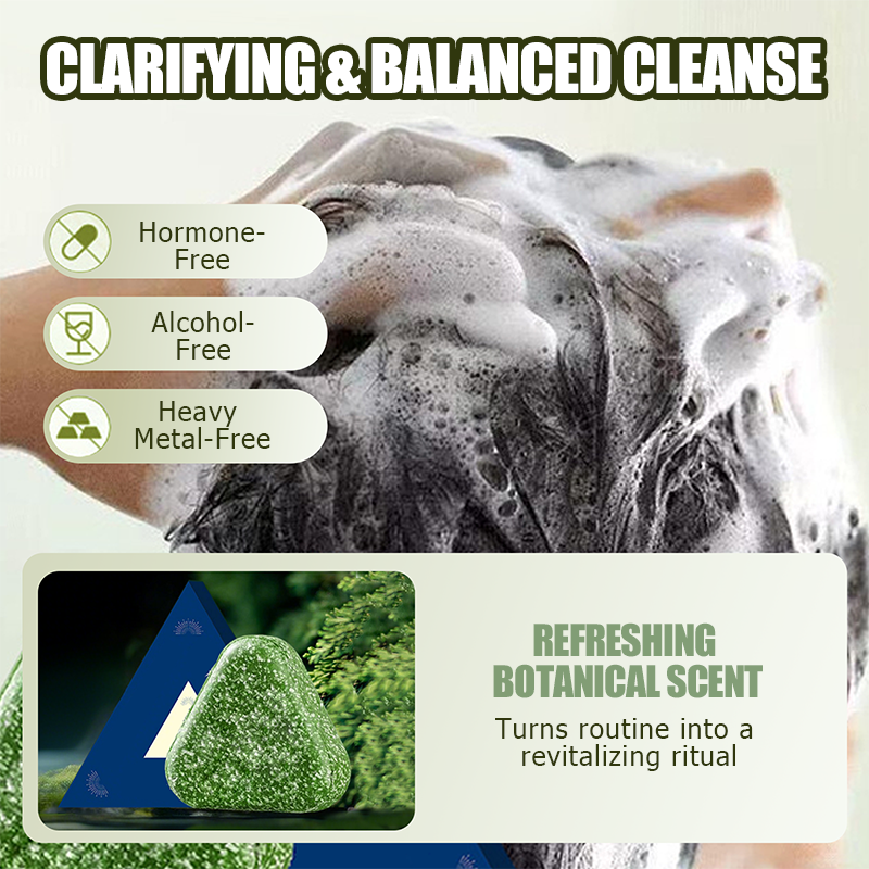 🎉Buy 2 Get 1 Free🎉Natural Shampoo Bar For Strengthening Hair