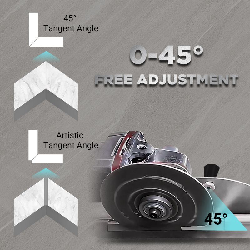🎁2026 New Arrivals 50% OFF🔥Angle Grinder Stand for Tile 45° Chamfer Cutting