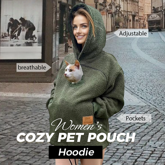 Unisex Cozy Pet Pouch Hoodie