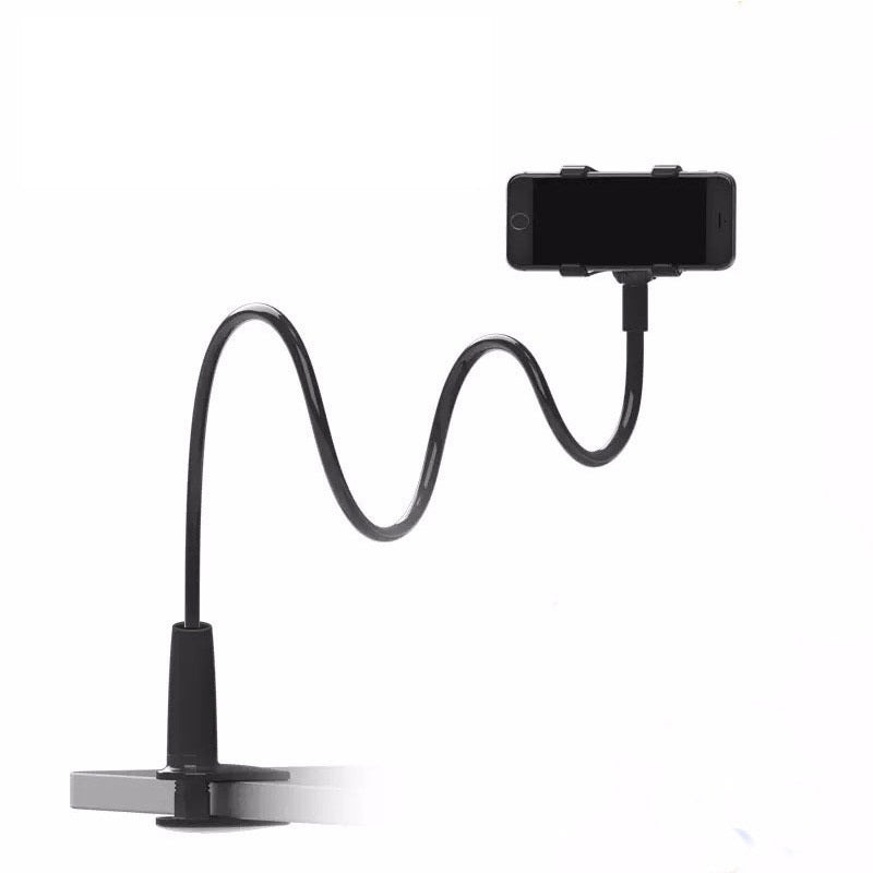 📱 50% OFF BEST PRICE! ✨ DeskSide Flexible Phone Holder - 360° Adjustable Gooseneck with Secure Grip for Office & Home Use 💻📲