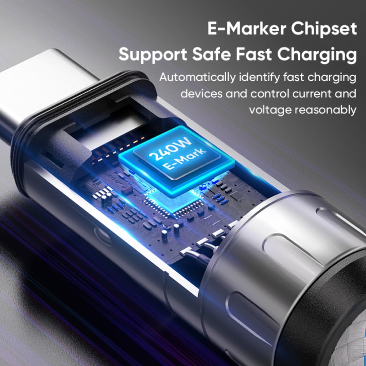 🔥 49% OFF🔥C to C 240W Charging Cable with Wearable Bracelet Design