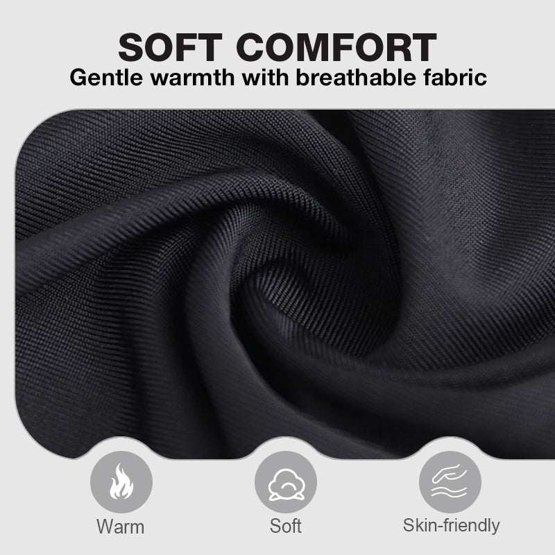 Men’s Antibacterial Solid Color Thermal Long Sleeve Top