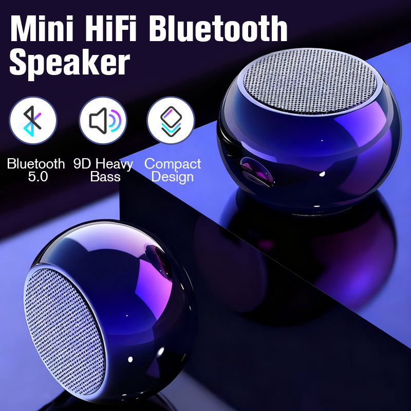 Mini HiFi Bluetooth Speaker