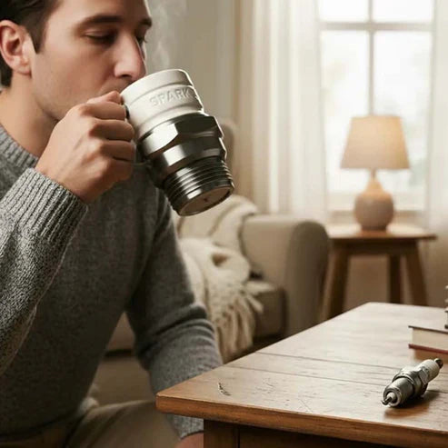 🎁The best Christmas gift🎅Creative Spark Plug Mug